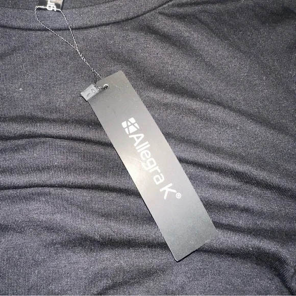 Allegra K Black Long Sleeve Dress - Picture 4 of 5